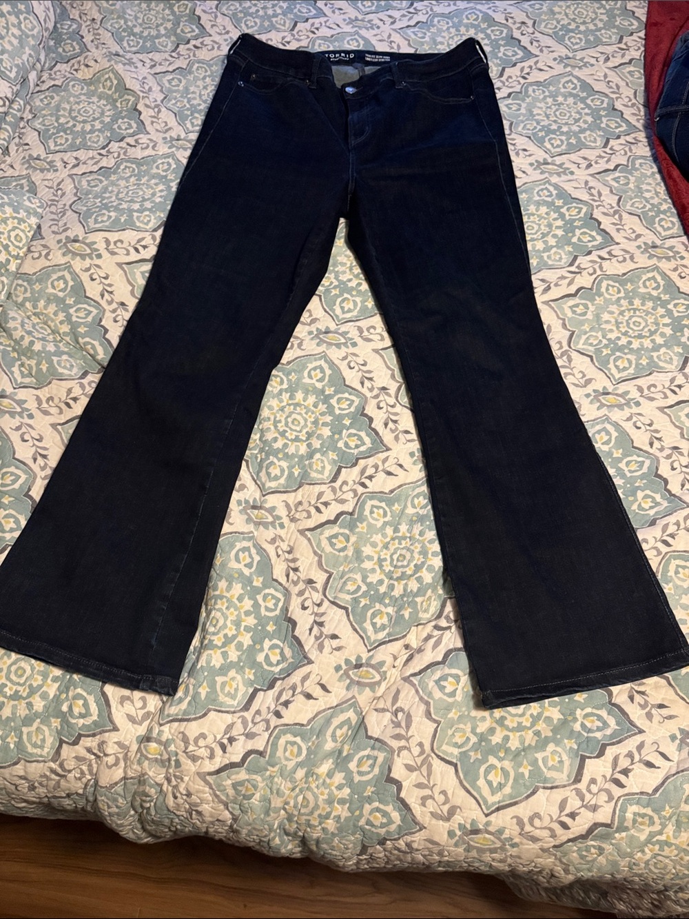 Torrid Trio Slim Boot dark wash Jeans w/ limitless stretch - fits 16-20